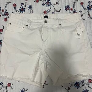 Gap White Denim Short NWT